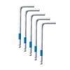 WISE Ball Point Hex Wrench, 6.0mm, Pack of 5, Short, SBNC-60S-5P