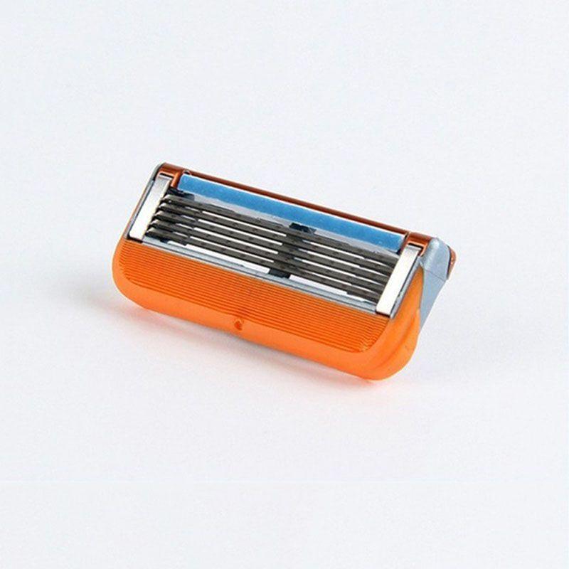 Premium 4pcs Lot Shaving Razor Blades With 5 Layer Blades For Mens Face Shaving