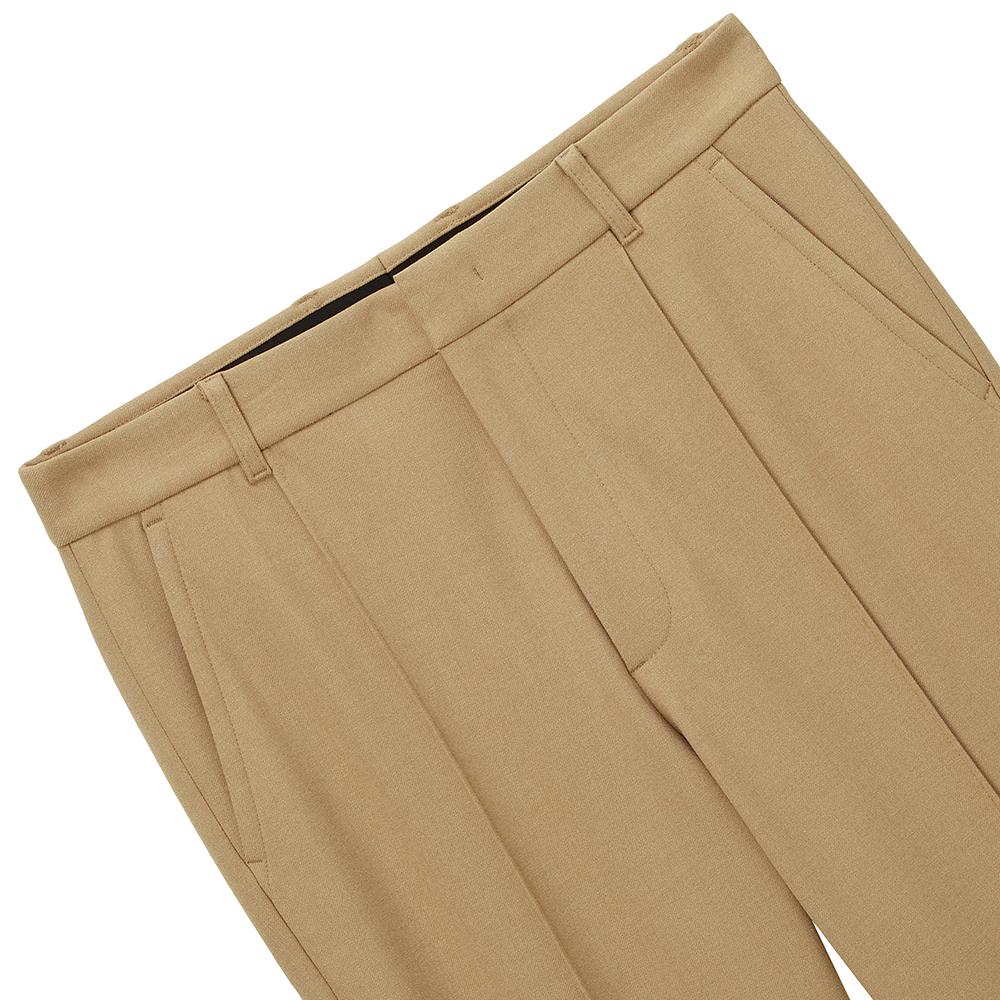 Antomas Wool Texture Pants Men'S Caramel