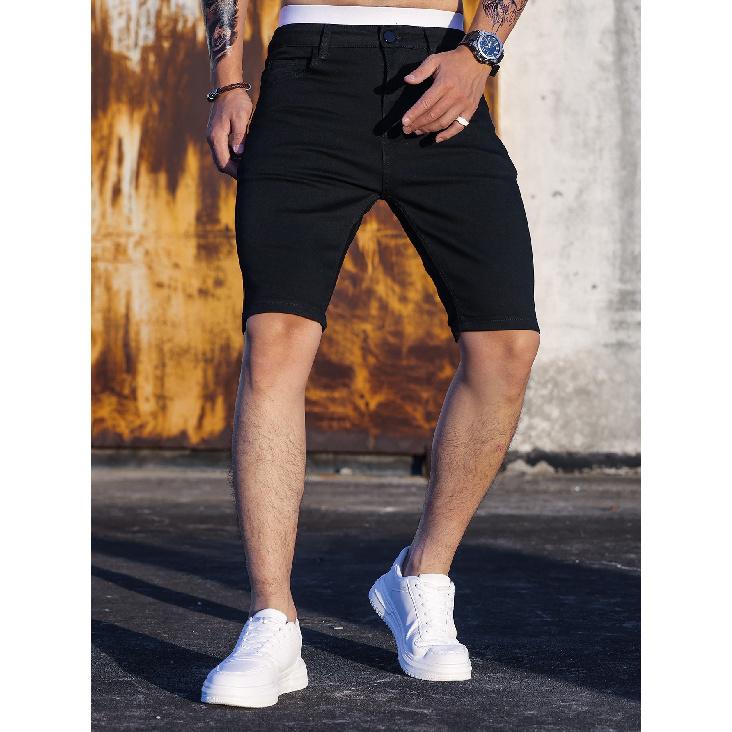 

Нові еластичні джинсові шорти в європейському та американському стилях XL чорний