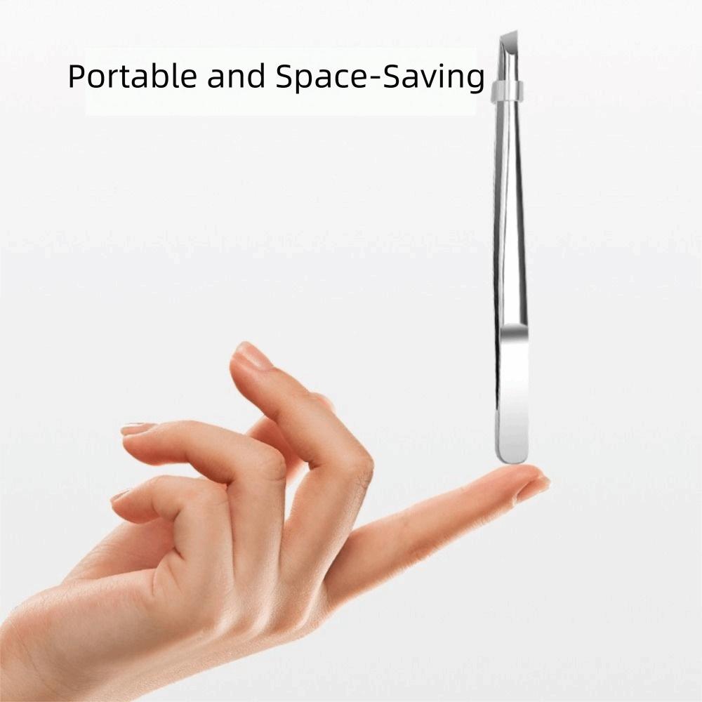 High Precision Facial Hair Tweezers Flat Slant Tip Multifunction Tweezers  Face Hair Removal