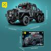 ToylinX Off-Road SUV Black Kits 1/8 Scale Pickup Truck Car Challenge Building Blocks Gift for Technical Enthusiasts Adults