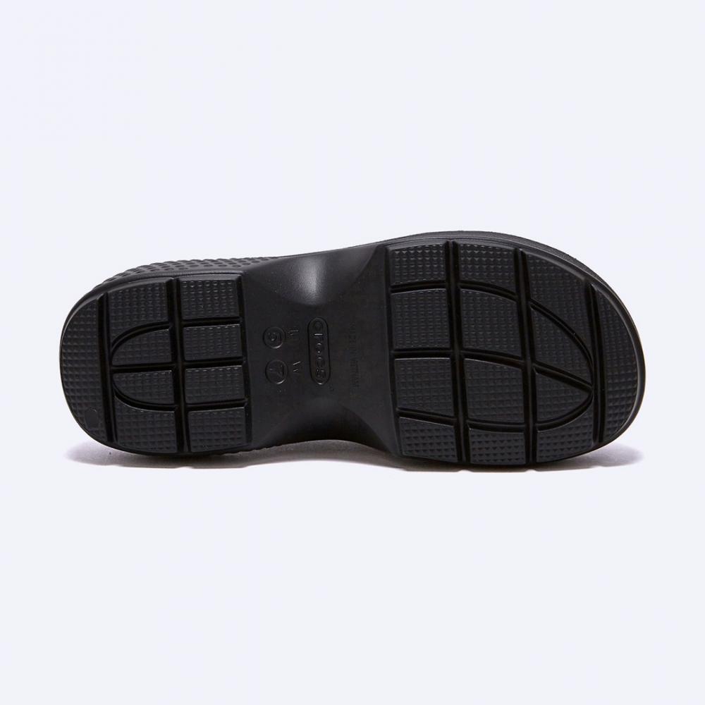 Crocs Mocassins Stomp Hi Shine Noir 210659 001