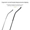 with Pen Clip Tube Case Small Tube Reader Glasses Metal Frame Hyperopia Glasses  Men Women