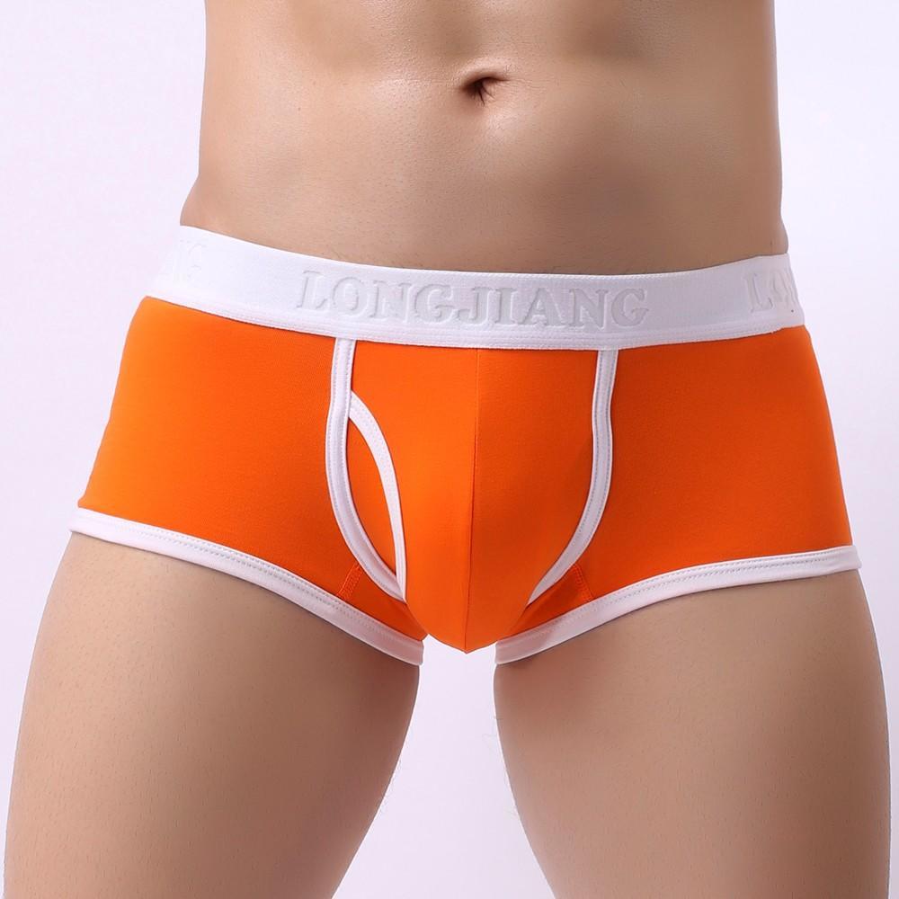 Sexy Mens Solid Breathe Underwear Briefs Bulge Pouch Shorts Underpants