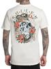 Sullen Herren Deal Me In Kurzarm Premium T-Shirt Totenkopf Schlange Rosen Karten Tee