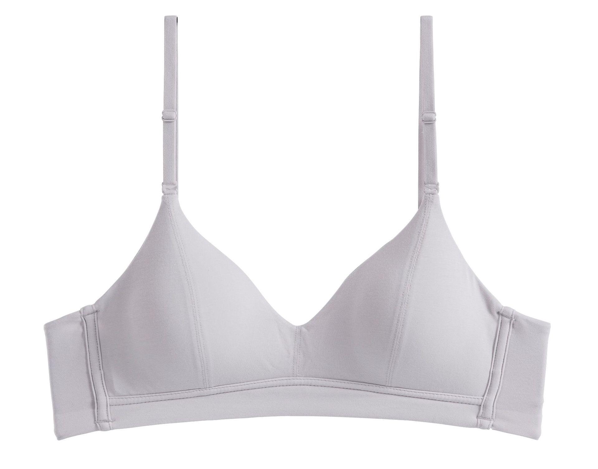 

Anfiya Girls Lanjing Modal Бюстгальтер - Тонка чашка, Застібка ззаду для учениць молодшої та старшої школи L (80)