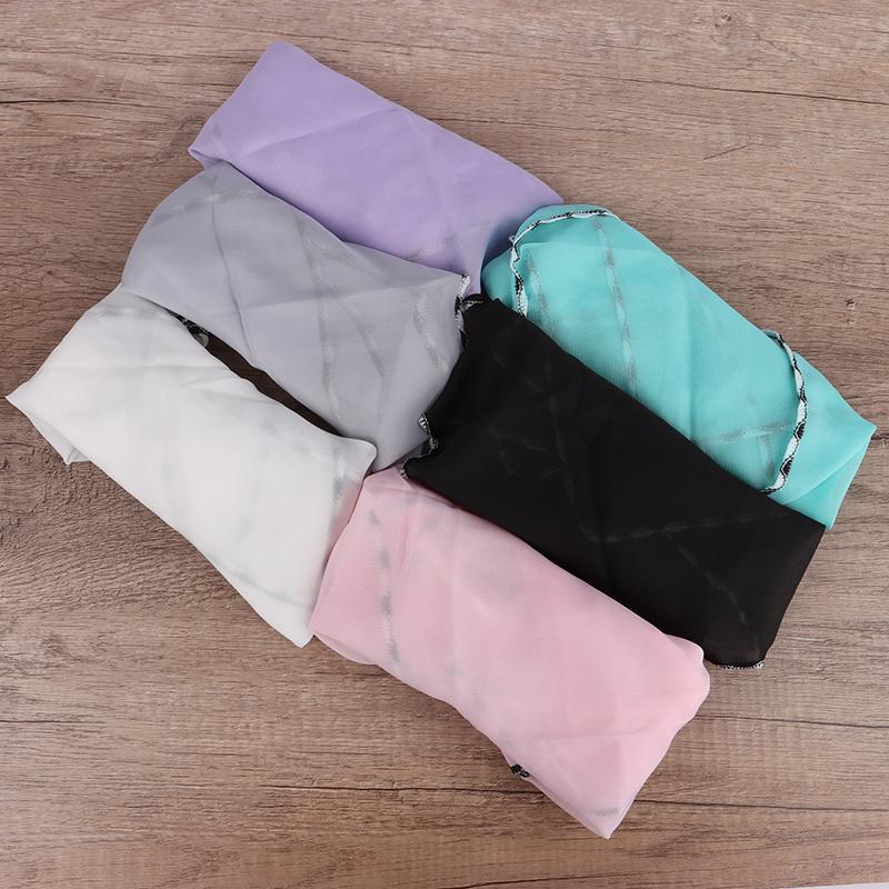 1Pc Women Mask Scarf Sun Protection Mask Outdoor Riding Dustproof Running Cycling Ear Hangers Silk Scarf Handkerchief