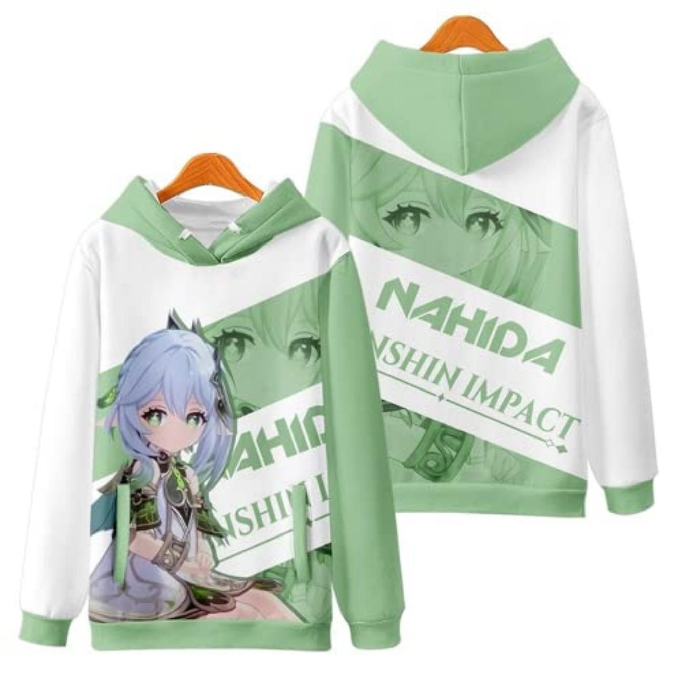 

Genshin Impact Nahida 3D Printed Cosplay Hooded Sweatshirt Women/Men Casual Hoodie Harajuku Casual Hoodies Clothes 4XL