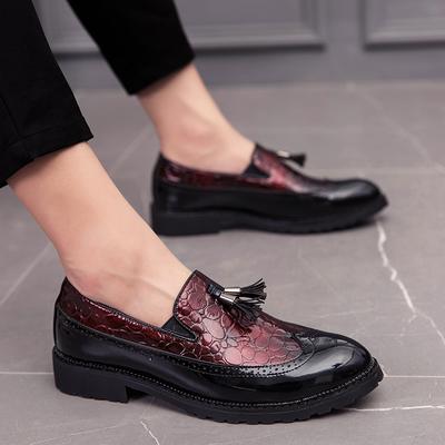 Fashion Shoe Office Shoes for Men Casual Shoes Breathable Leather Loafers Driving Moccasins Comfortable Slip On 2025 Three Color