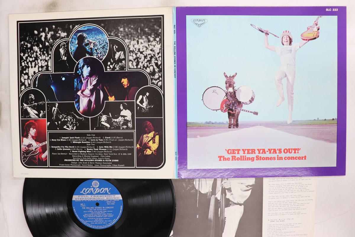 LP Record ROLLING STONES  Get Yer YaYas Out  The Rolling  SLC333 LONDON 1970 Japan Rock Used