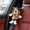 Car Seatbelt Shoulder Pad Cute Cartoon High-End Style Dog-Shaped Car Protective Cover Anti-Neck Strain Car Decoration