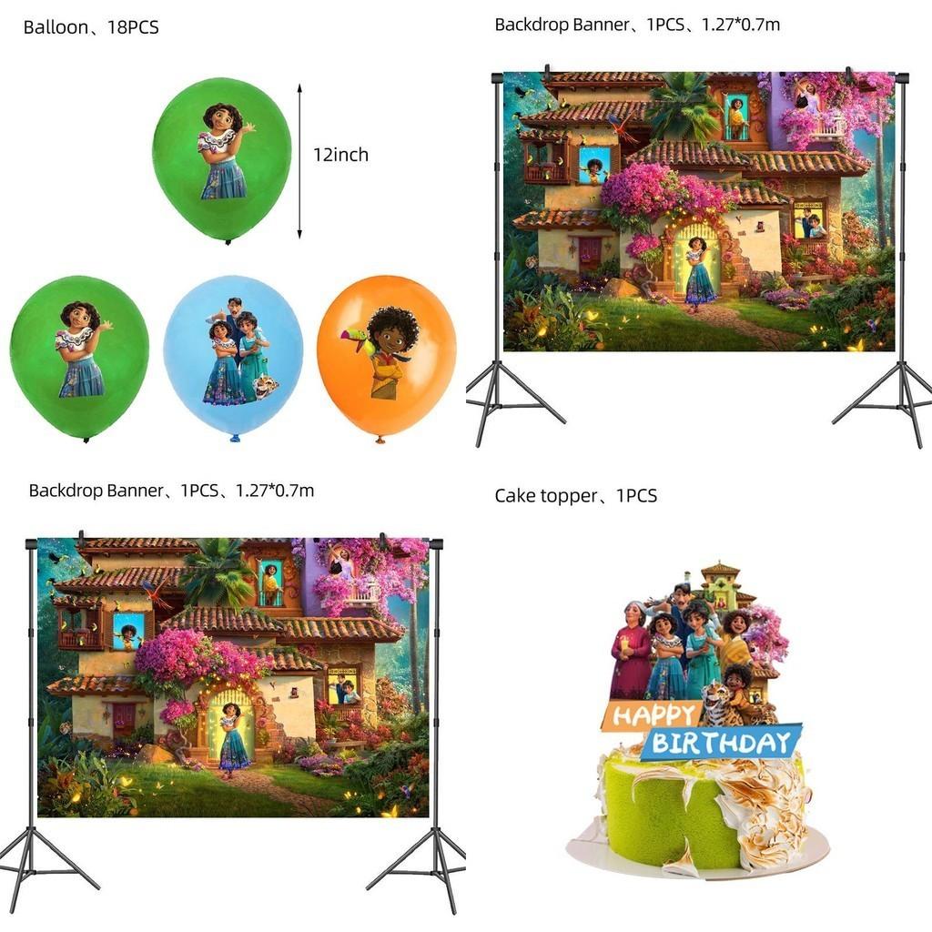 Encanto Birthday Party Supplies Set- Perfect For Surprising Your Child With A Special Day!