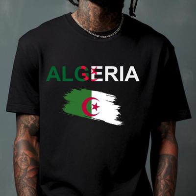 Algeria Flag T-Shirt and Kids Tshirt, Unisex Pride Tee, National Holiday Shirt and Kids Tshirt