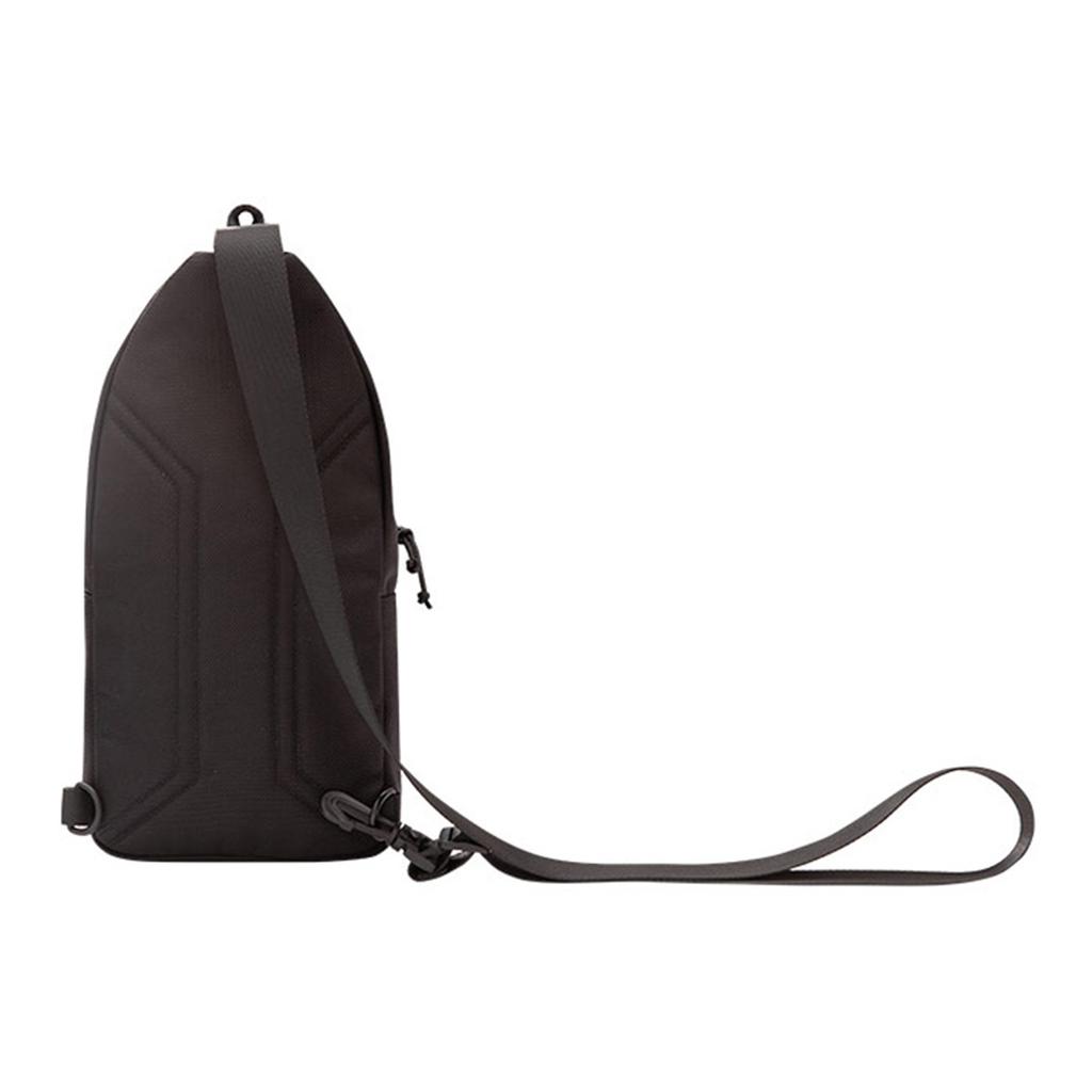 New Anta Variety Training Collection Nylon Spell PU Sling Bag Unisex Basic Black 192217133-1