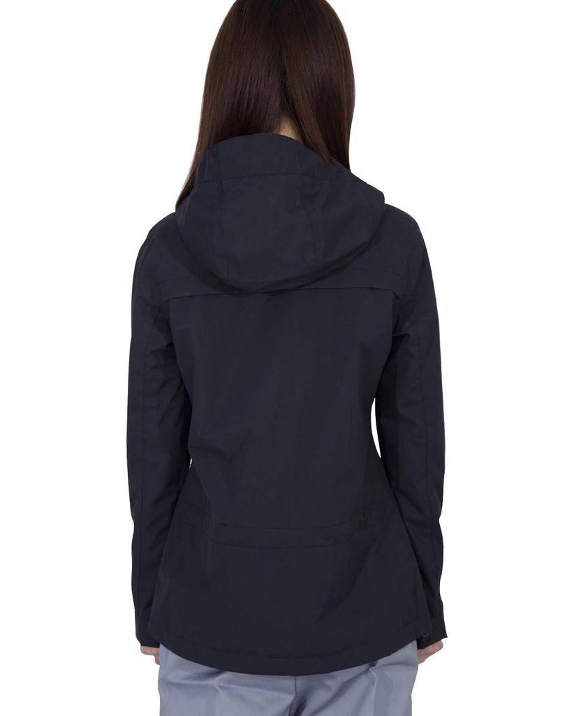 Rain Mountain Raincoat Black [Arashiyama] Women's Wear, Golf, Parka, Windbreaker, Jacket, [Cold Protection, Waterproof, Windproof] Outdoor, Fishing,