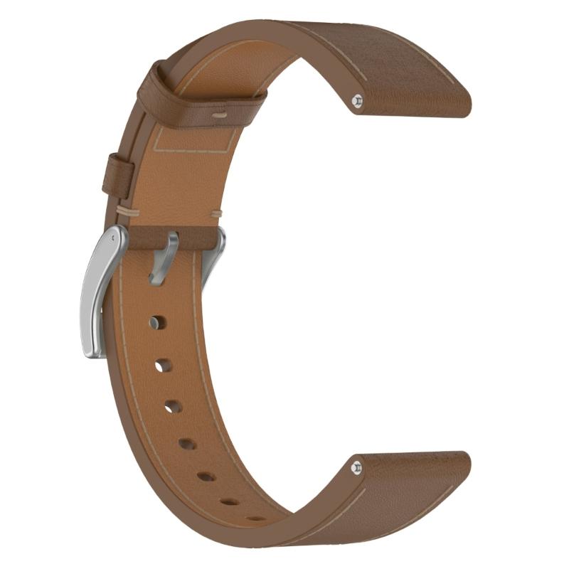 Universal 18mm Leather Watch Band PU Leather Watch Band Comfortable Smartwatch Straps Quick Fixing for Watch  GT5