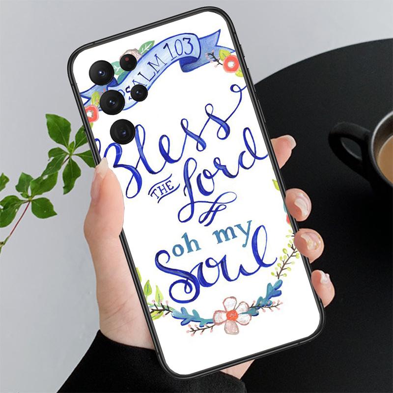 

Bible verse Christ Jesus Funda Phone Case For Samsung A55 A16 A56 A36 A23 A35 A15 A53 A54 A33 A34 A25 A05S A52 A52S A14 A13 A71 A71 4G