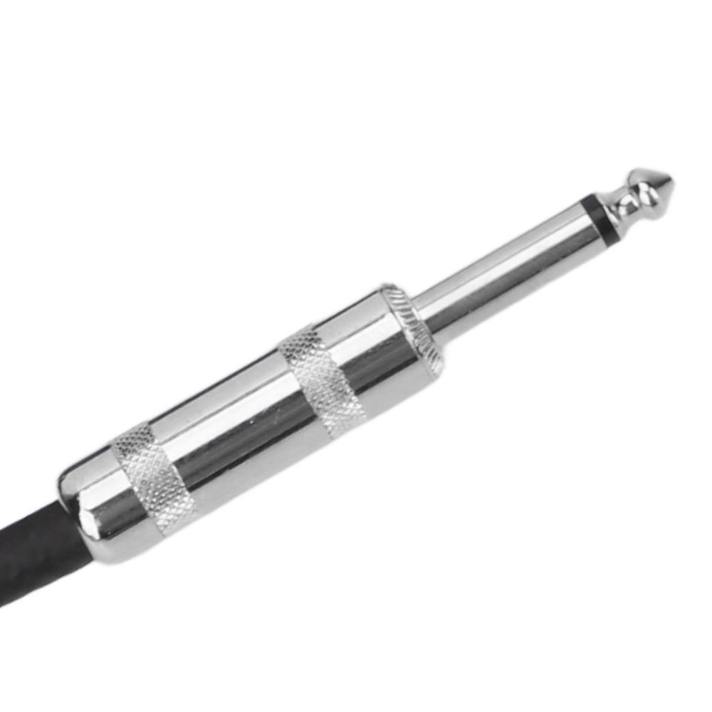 Rauschunterdrückung 1/4 Zoll Kabel Plug and Play 6,35mm Instrumentenkabel Gitarrenkabel Studioaufnahme