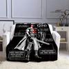 Kreuzzug Kreuz Templer Ritter Bedruckte Decke Flansch warme Decke Bettwäsche Picknickdecken Home Travel Born Geburtstagsgeschenk