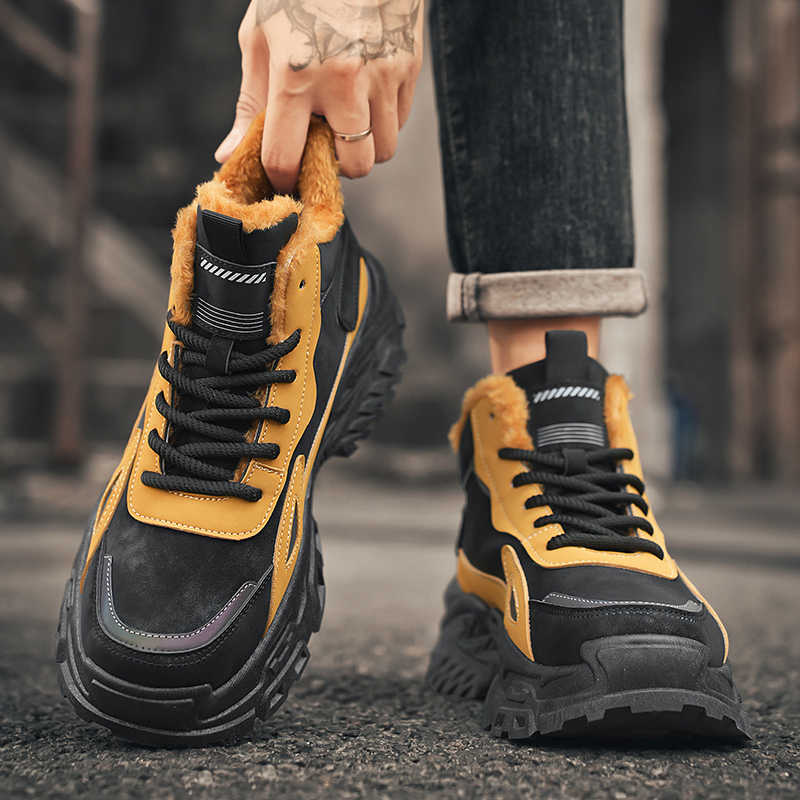 Fashion Snow Boot Snow Boots Women's Shoes Size 40 Loafers Flats Woman Brown Sneakers Women Sports Models Sunny Tenisfeminino