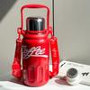 Thermos Cup Student Handle Big Cap Thermal Pot Portable Stylish Stainless Cup Durable Durable Useful Useful Safe