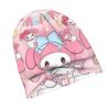 Sanrio My Melody Modern Adult Beanie Designed To with Laid Back Street Style or Elevate Simple Outfits with Understated Edge