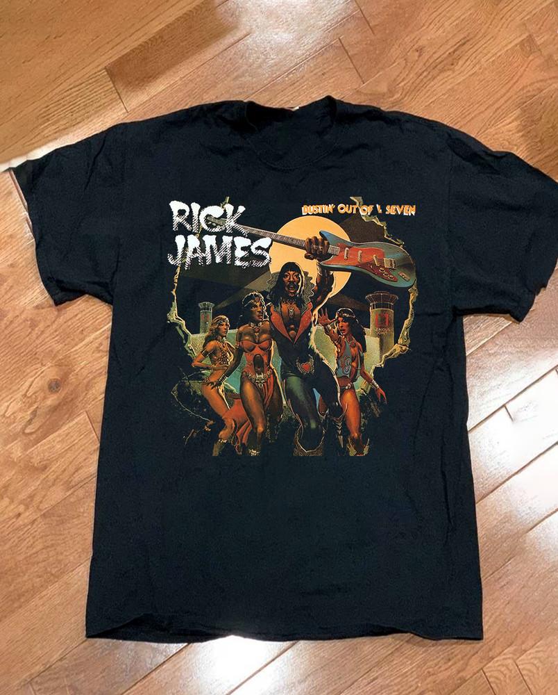 Rick James Albums Dustin#039; Out Of L Seven Tee Unisex Shirt All Size BL2.278 Unisex T-Shirt