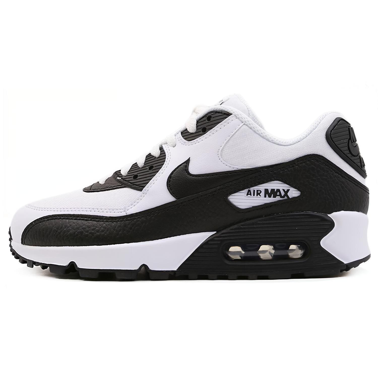 

Новые женские Nike Air Max 90 Белые Черные 2019 325213-139 36.5