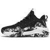 Foreign trade large size 48 basketball shoes men's fly-woven breathable wear-resistant actual combat teenagers and students running sports shoes