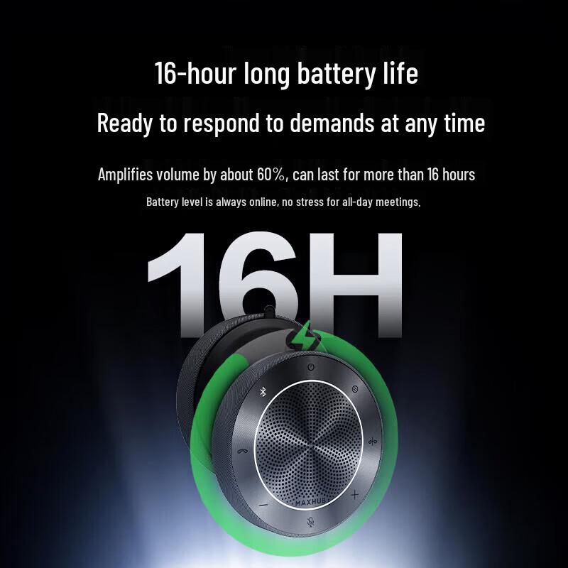 MAXHUB Video Conferencing System with 12x Zoom Camera & Dual Omni-directional Mics (CN version)