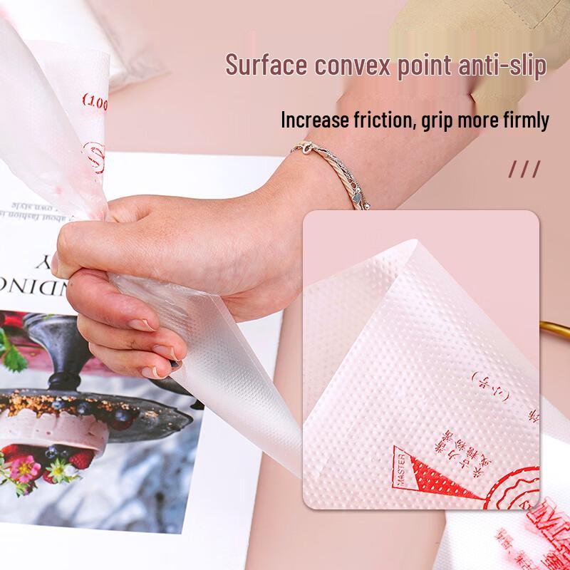 Disposable Piping Bag and Nozzle Set
