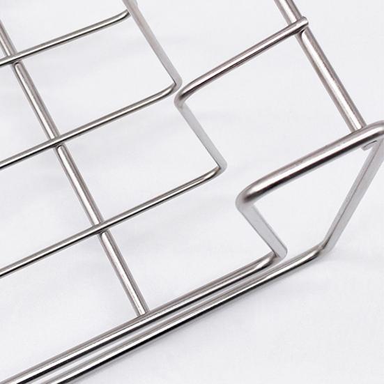 Stainless Steel Dish Draining Rack No Assembly Kitchen Sink And Countertop Organizer with Cutting Board Holder Countertop Cabinet Storage Shelf