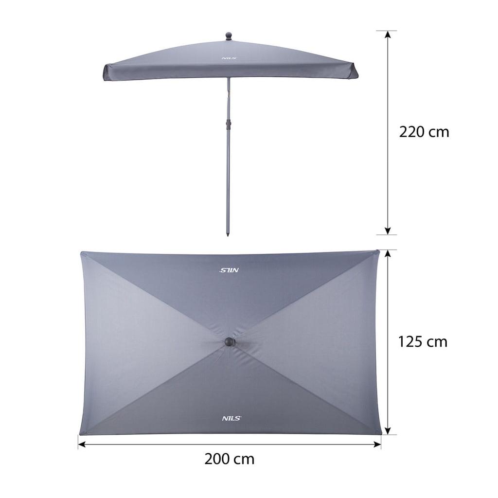 Nc7826 Garden Parasol 200 Cm Nils