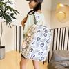 Waterproof simple middle school student large capacity backpack girl cute backpack small fresh backpack