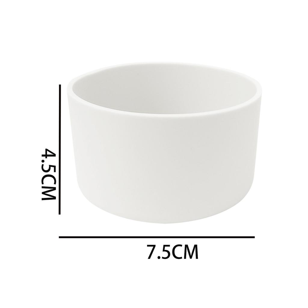 7.5/9cm Silicone Cup Base Protective Cover Rubber Bottom Pad 32-40oz Universal Flask Base Insulation Case