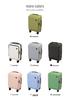 20-inch Expandable Carry-on Luggage with Side Opening and Lock - Men's Travel Set Option