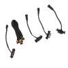 4pcs LED Front Grille Light Smoked Lens with Wiring Harness Kit Fit for Tacoma 16‑19