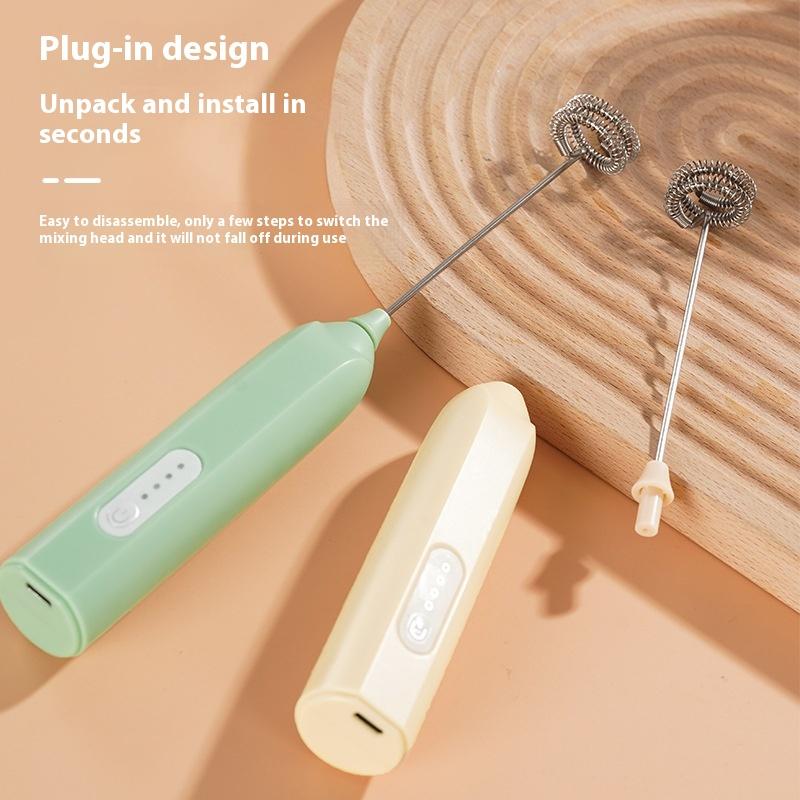1 Pc Electric Milk Frother Handheld Egg Beater Foamer Coffee Maker Blender Mixer Mini Portable Blender Kitchen Tool
