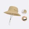 Sun Protection Fisherman's Hat Large-Brimmed Sunscreen Bucket Hat New Sun Hat  Men