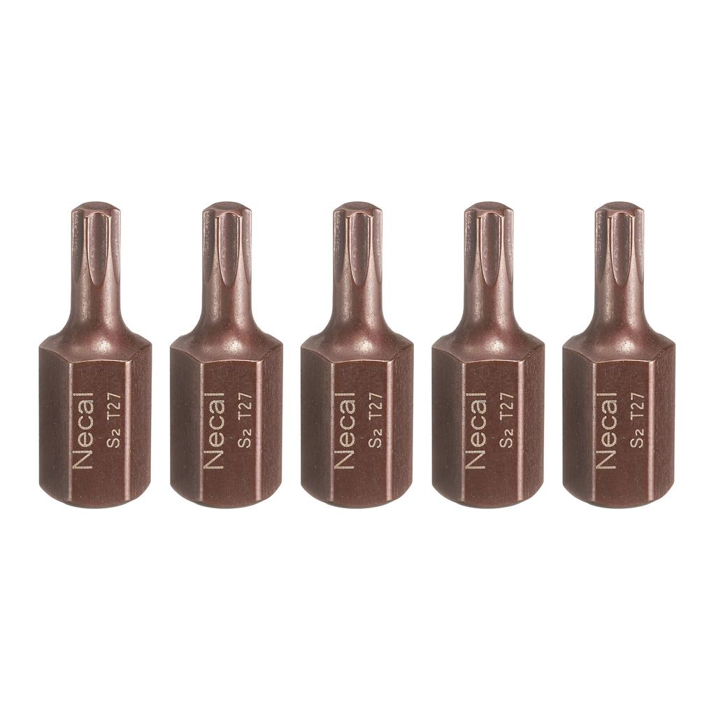 T20 T25 T27 T30 T35 T40 T45 T50 T55 M5 M6 M8 M10 M12 Torx Screwdriver Bit Hex Shank 30mm S2 Steel Security Tamper Proof Head Bit