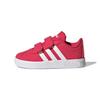 VL COURT 2.0 Abrasion Resistant Low Top Toddler Shoes Pink Infant And Toddler FW4962