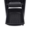 5 Drawers and 2 Hair Dryer Holder Side Tray with Anti-slip Strip&360° Rotatable Wheels,Black Salon Trolley On-the-Go Organizer