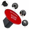 Start Button Replacement for Mercedes Engine Stop Switch Benz, Car Push Direct Plug-in Starter Switch, Button, Accessory Metal Panel Butto