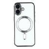 For iPhone 17 Case Compatible with MagSafe Electroplated TPU Phone Cover with Lens Film