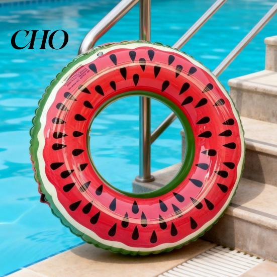 Sicherer Kinder Schwimmring Sommer PVC Verdickt Aufblasbar Auslaufsicher Schwimmen Außenpool Strandparty Schlauch Langlebig
