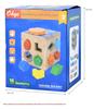 Geometric Kids Wooden Matching Blocks 16 Hole Space Intelligence Toy Box