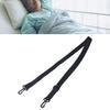 Adjustable Shoulder Strap Black Nylon Strap with Plastic Clips for Urine Drainage Catheter Bags