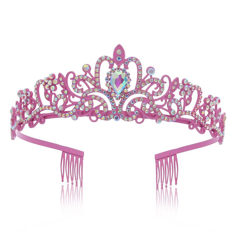Crystal Diamond Bridal & Birthday Crown Hair Accessories