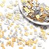 10-50pcs/lot 4-8mm Stainless Steel Flat Square Beads Loose Spacer Beads For Jewelry Making DIY Bracelet Necklace Accessories